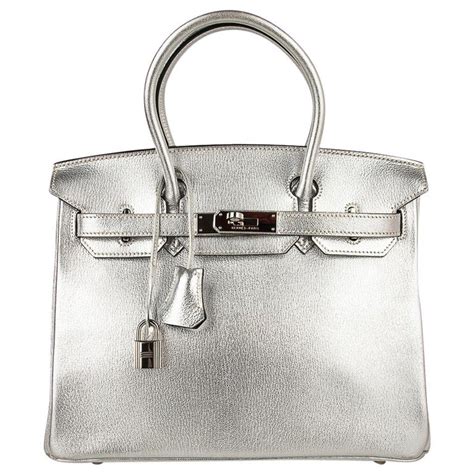 silver birkin bag